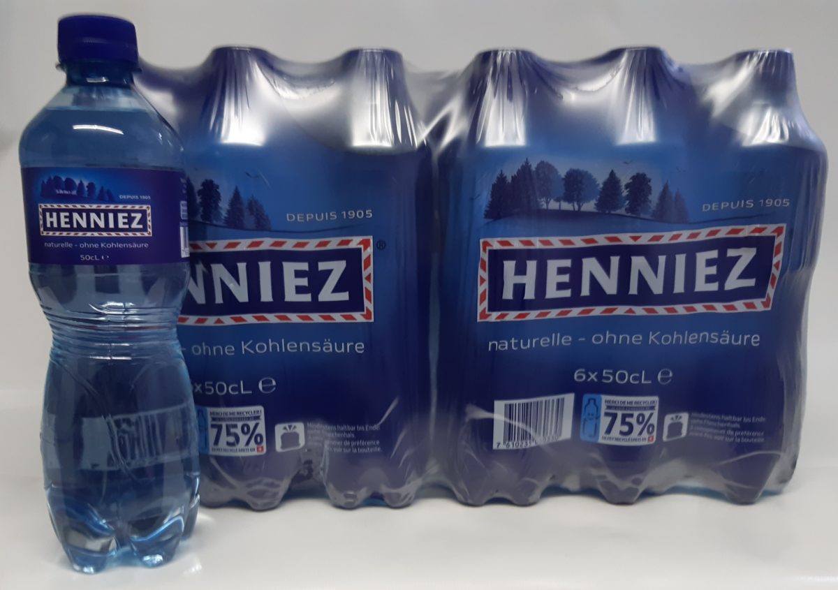 Henniez bleue PET 50cl