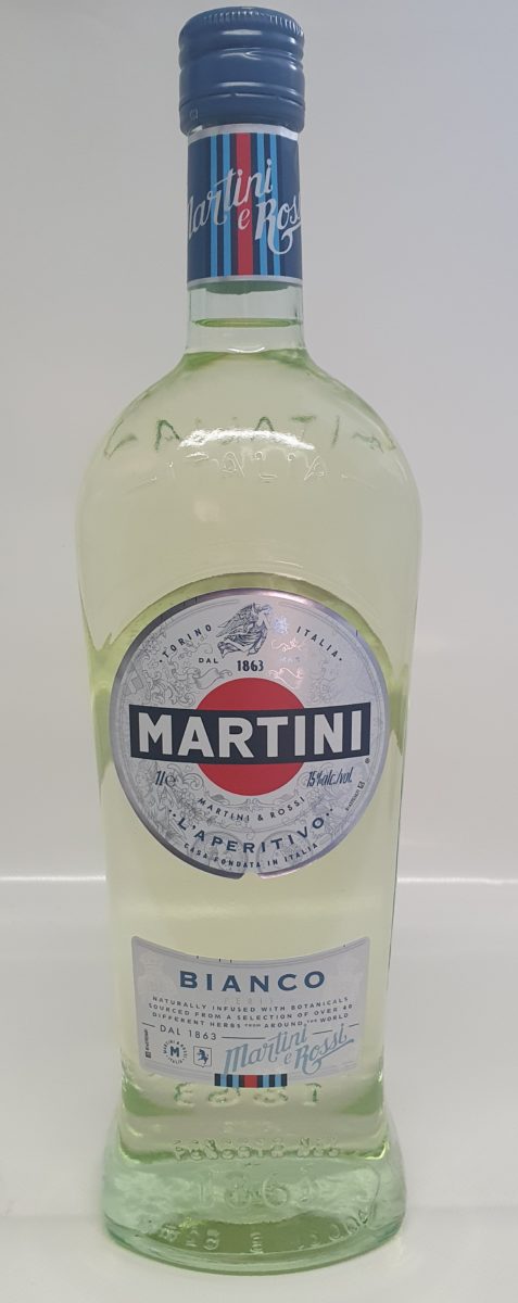 Martini Bianco, Spiritueux