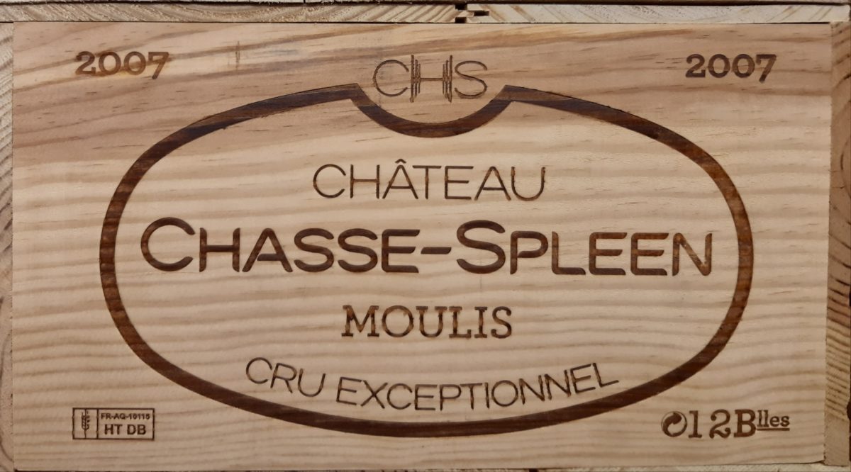 Bordeaux | Château Chasse-Spleen Cru Bourgeois Exceptionnel Moulis-en-Médoc AC 75cl | 2007