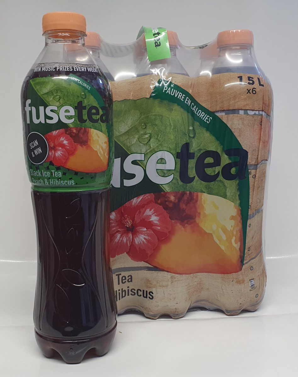Fuse Tea Post Fuse tea Peach-Hibiscus PET | Thés froids | Auderset & Cie