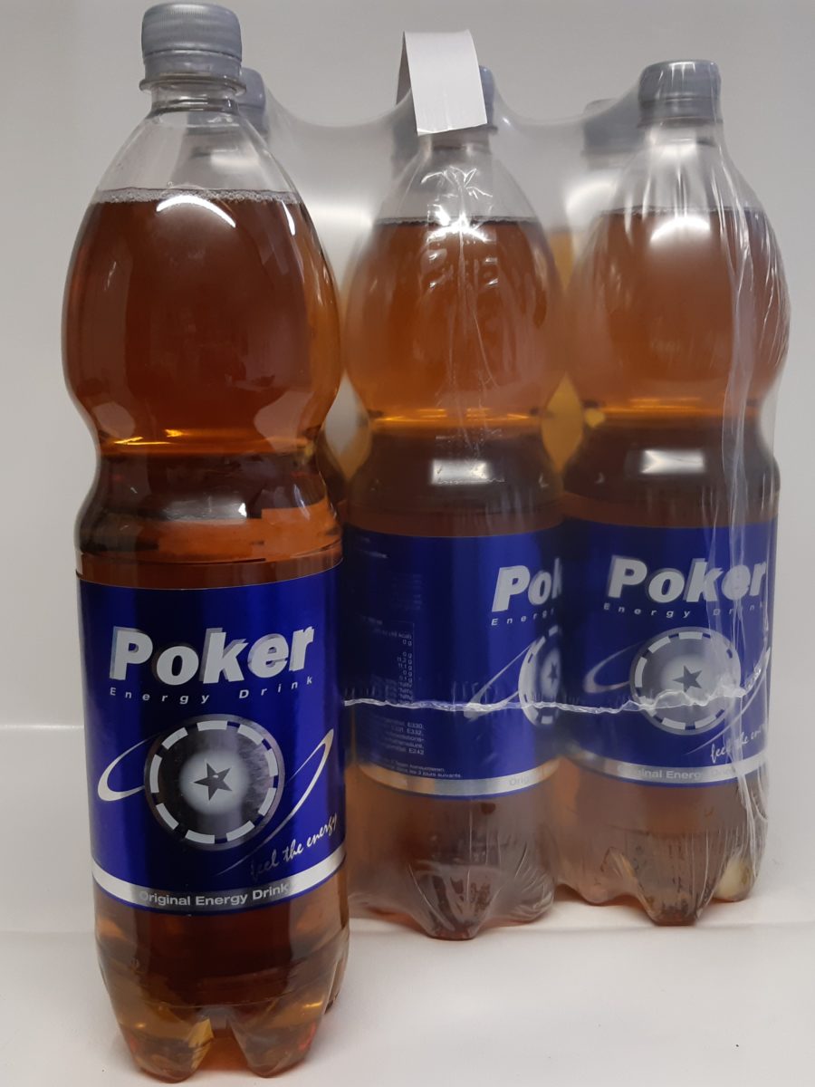 Poker Energy drink PET